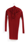 SWAYING/KNIT Water Soluble Wool Lapel SW22AW1T15 Red PS50